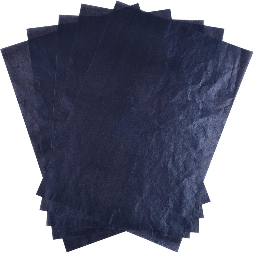 Erasable 30 Pack Graphite Carbon Copy Tracing Paper - 9x13 Inch Versatile Sheets