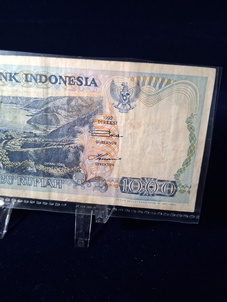 1992 INDONESIA 1000 RUPIAH BANKNOTE
