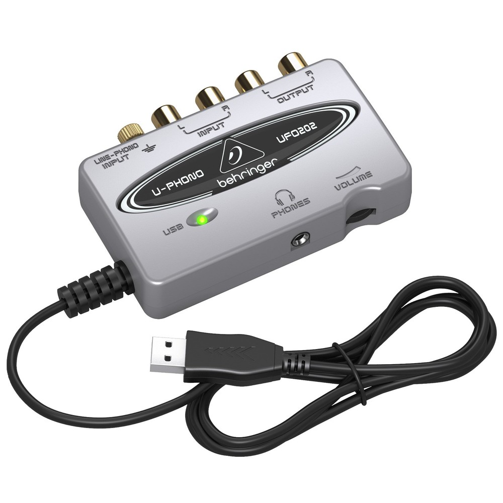 Behringer U-PHONO UFO202 Audiophile USB/Audio Interface