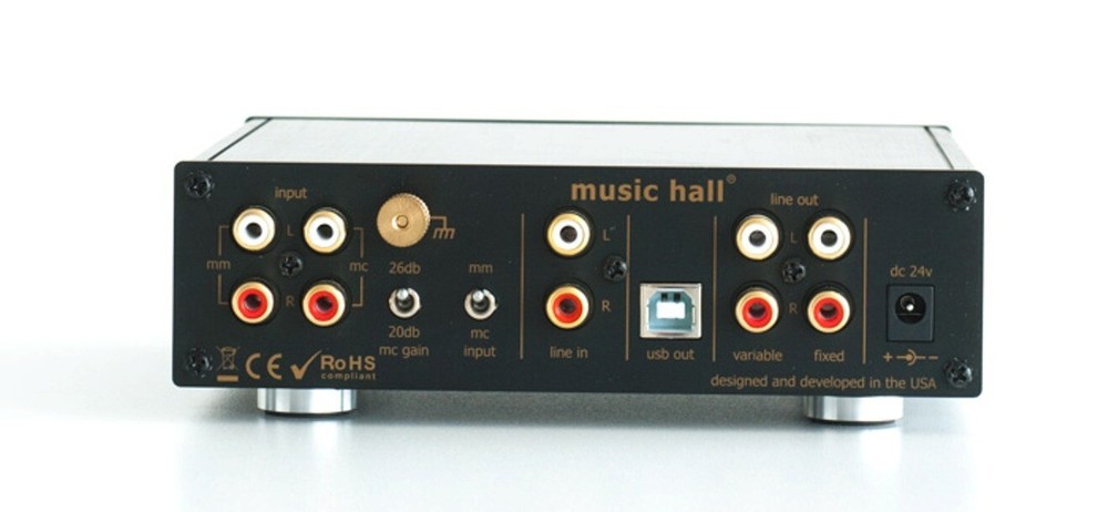 Music Hall PA2.2 MM/MC Phono Preamplifier