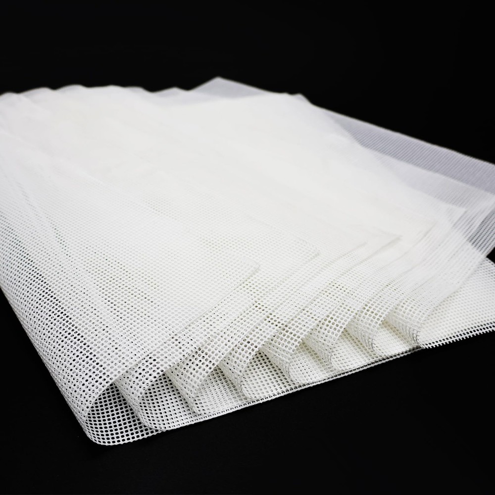 8 Pcs Silicone Dehydrator Sheets, Premium Non Stick Dehydrator Mats, Fruit Dr...