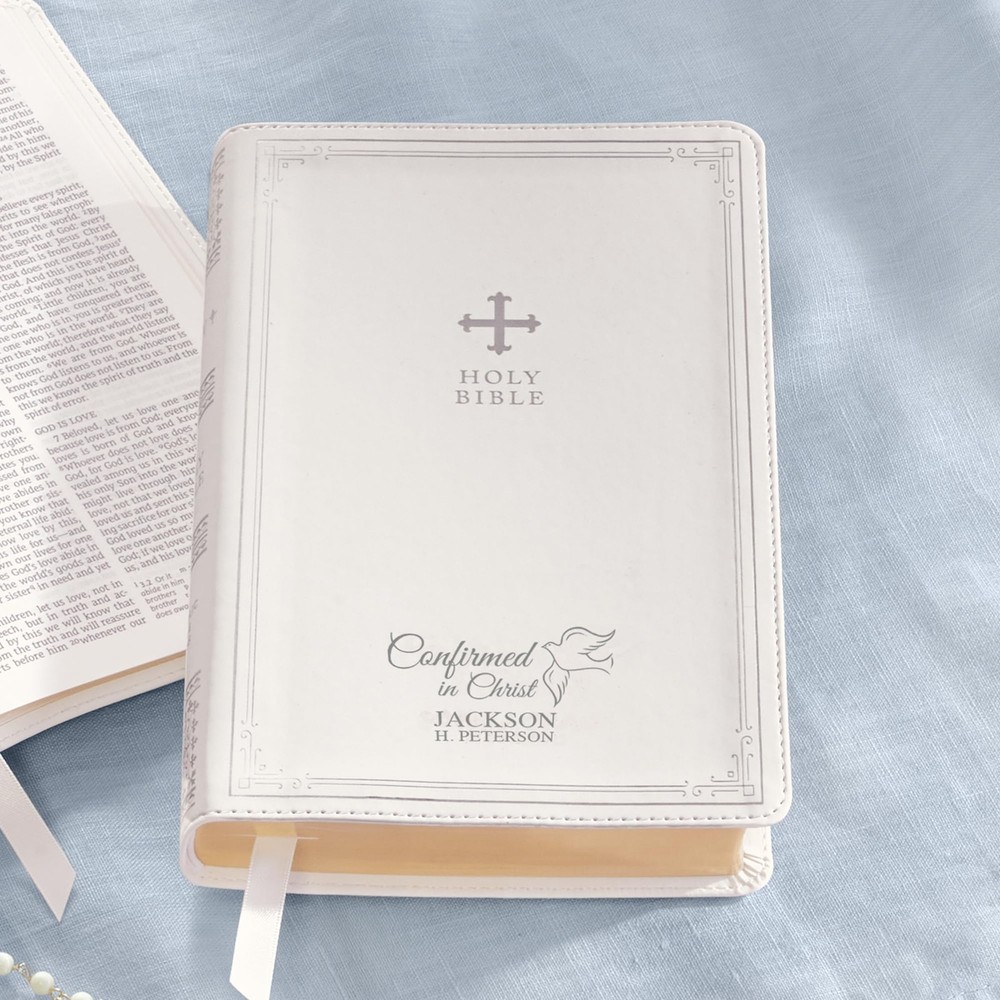 Personalized Catholic Bible for Confirmation - Religious Keepsake - Sacrament...
