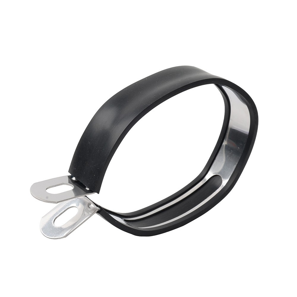 Universal Motorcycle Exhaust Clamp Mount Bracket Fixed Ring Hanger