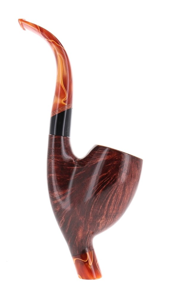 Pipe Pascucci PEZZO UNICO brown smooth shape stand up cavalier
