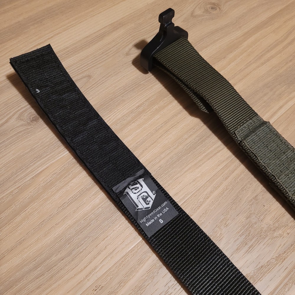 HSGI Operator Belt Medium With Inner OD Green Cobra Buckle