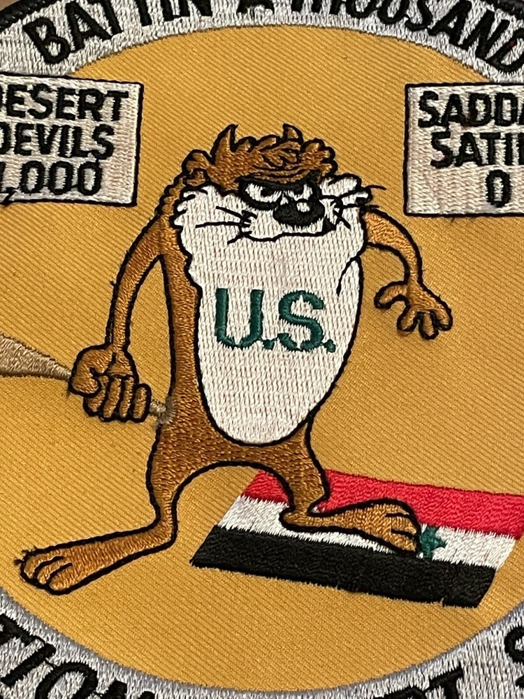 Operation Desert Storm Patch (Big) Battin A Thousand Desert Devils 1000 Saddam 0