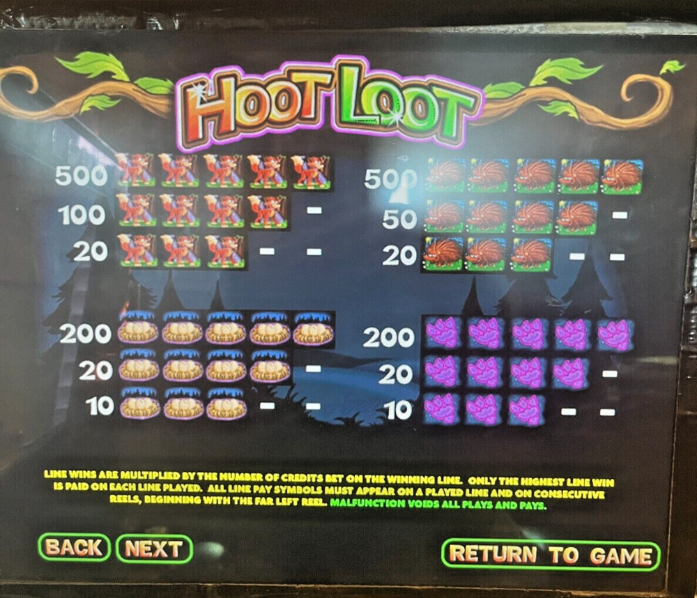IGT I-game Hoot Loot Software