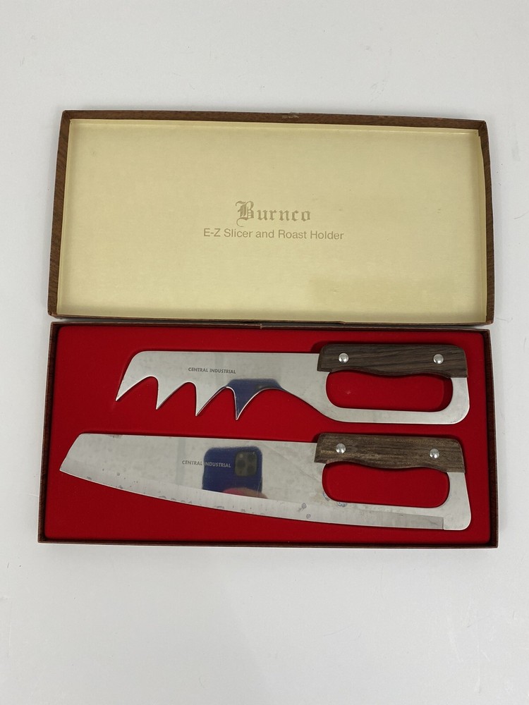 Burnco Carving Set EZ slicer /r