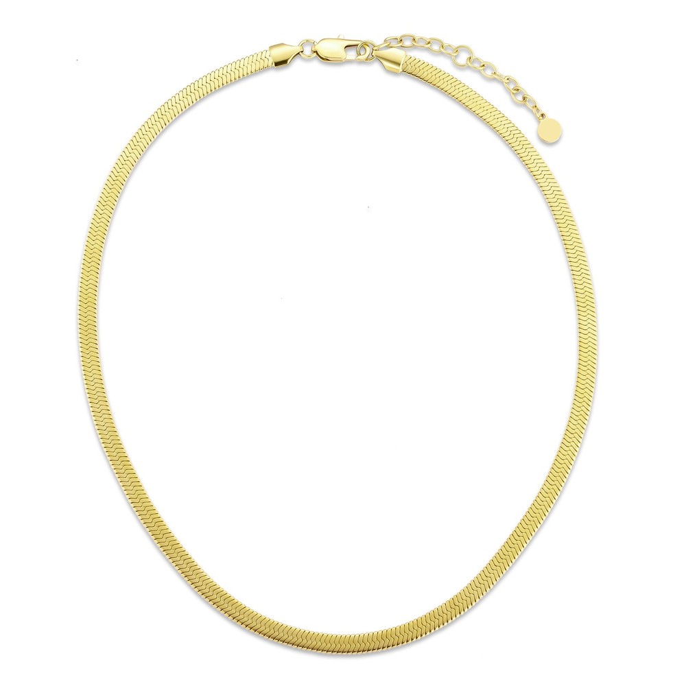14K Gold 5mm Snake Chain (16-20inch)