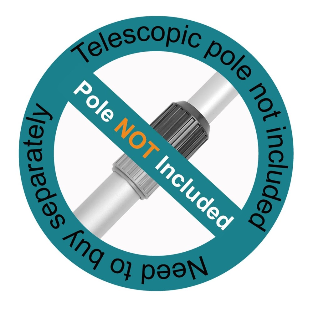 Professional Pool Skimmer Net - Heavy Duty Leaf Cleaning Tool