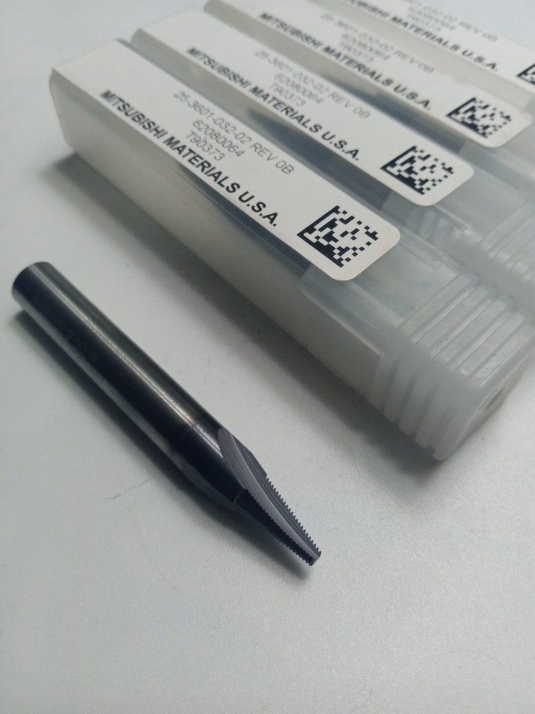 Carbide Thread Mill 20.5° INCL Angle (4pc)