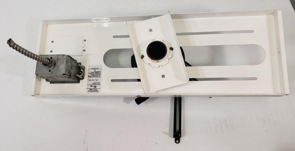 Peerless CMJ500R1 Suspended Ceiling Accessory Mounting Plate Projector White