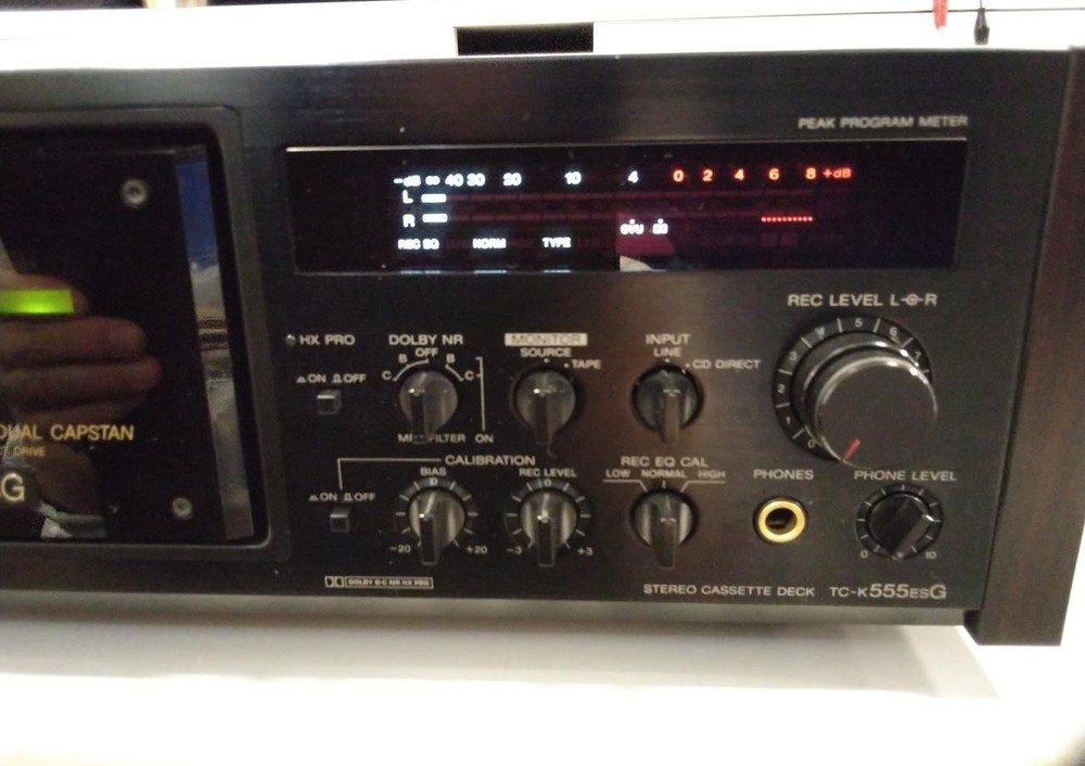 SONY TC-K555ESG cassette deck