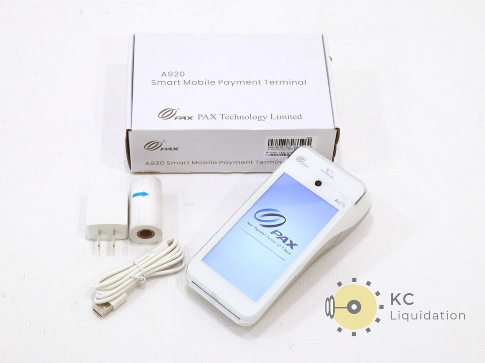 PAX A920 5" Touchscreen Smart Mobile Payment Terminal