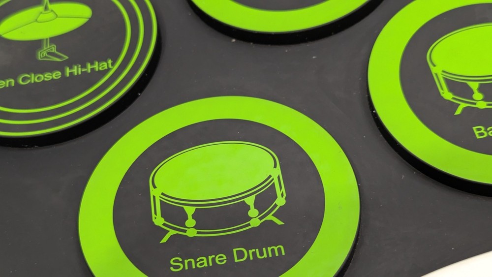 Quality Digital Drum Portable Electronic Drum Kit 9 Pads, Bluetooth