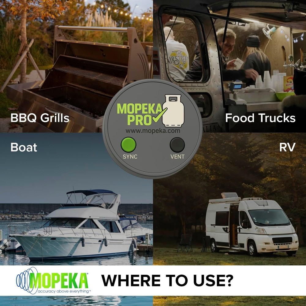 Pro Check Sensor - Wireless Propane Tank Magnetic Sensor Level Indicator - Pr...