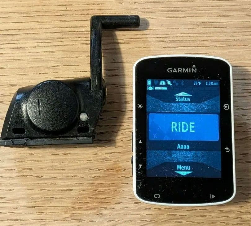 GARMIN EDGE 520 cycle computer English Display with Speed ​​sensor Genuine