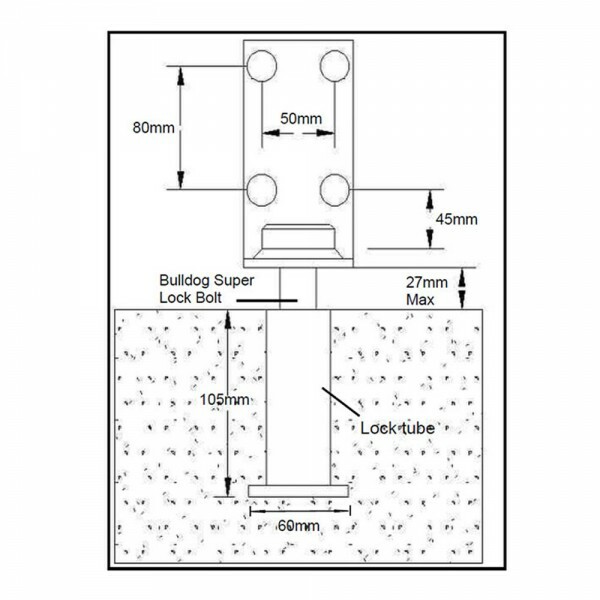 Bulldog Garage Door Lock (GD400)