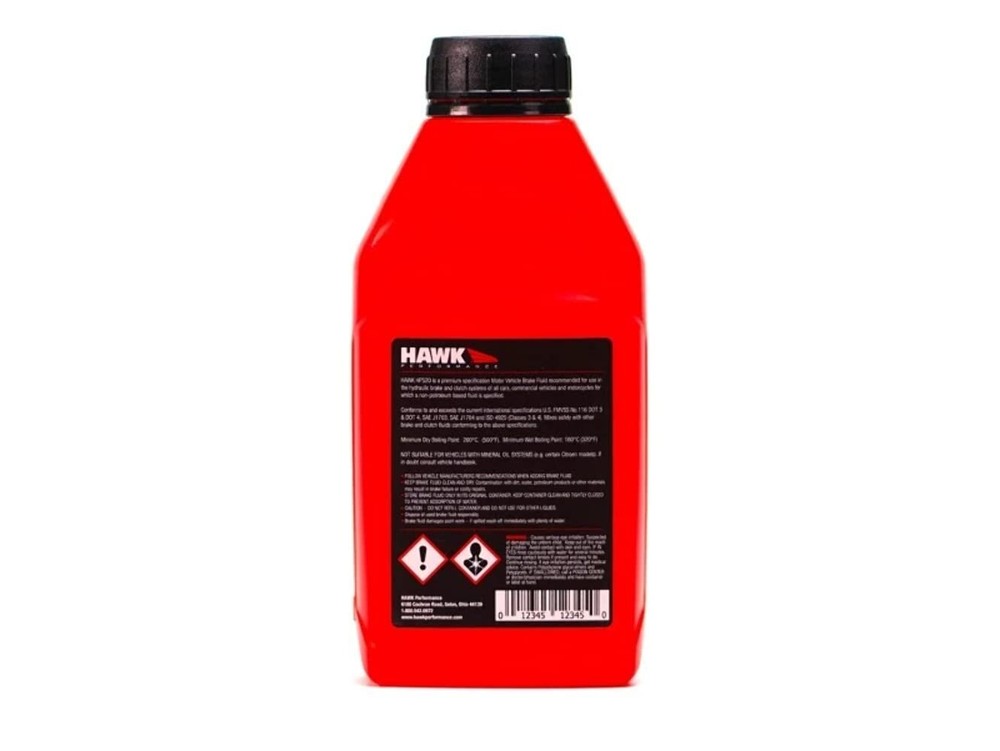Hawk Performance HP520 500ml Bottle Street Brake Fluid