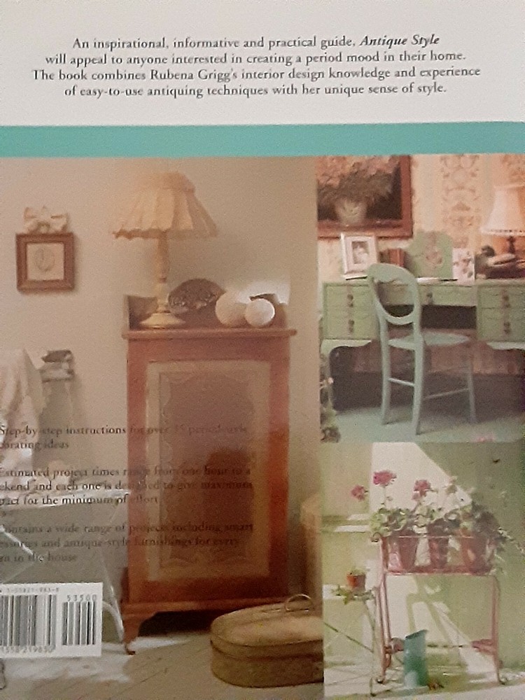 "Antique Style" 35 Antique Style Projects Book & Guide