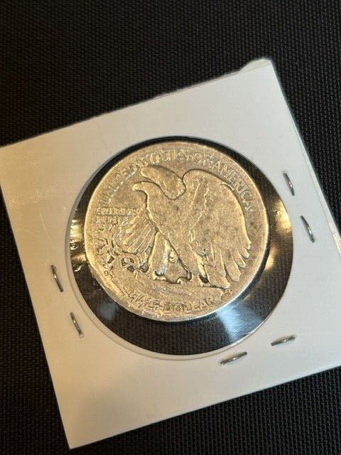 1921 S Walking Liberty Half Dollar 2/2
