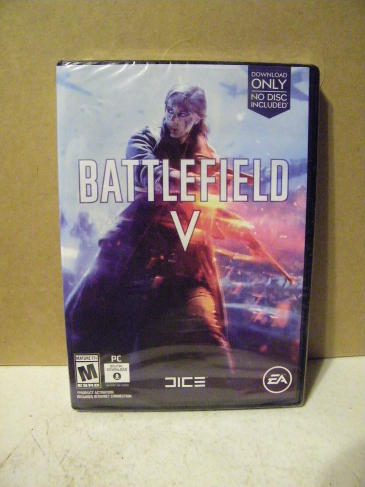 Electronic Arts Battlefield V- PC New Game In Plastic Never Opened