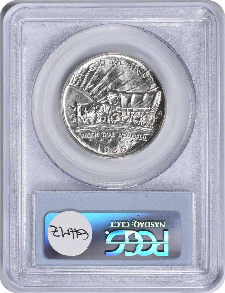 Oregon Commemorative Silver Half Dollar 1936 MS65 PCGS