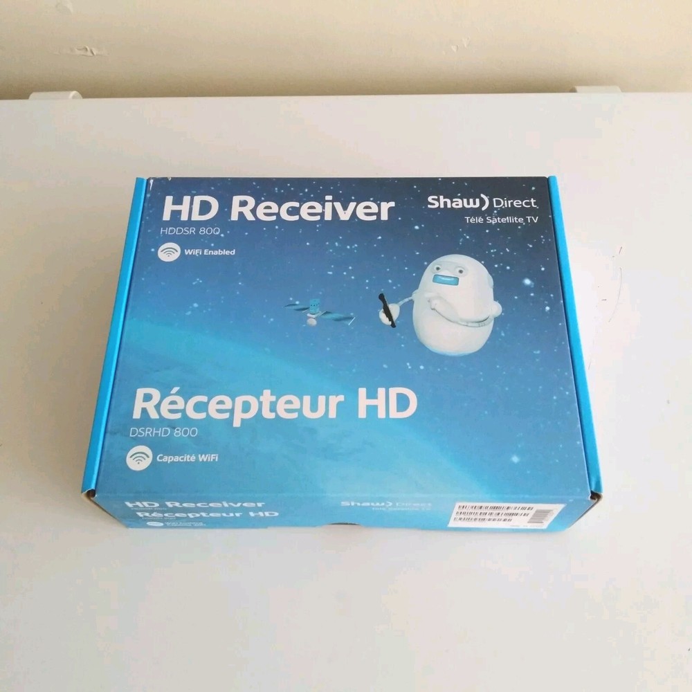 Shaw Direct HDDSR 800 Satellite Receiver Adapter No Remote