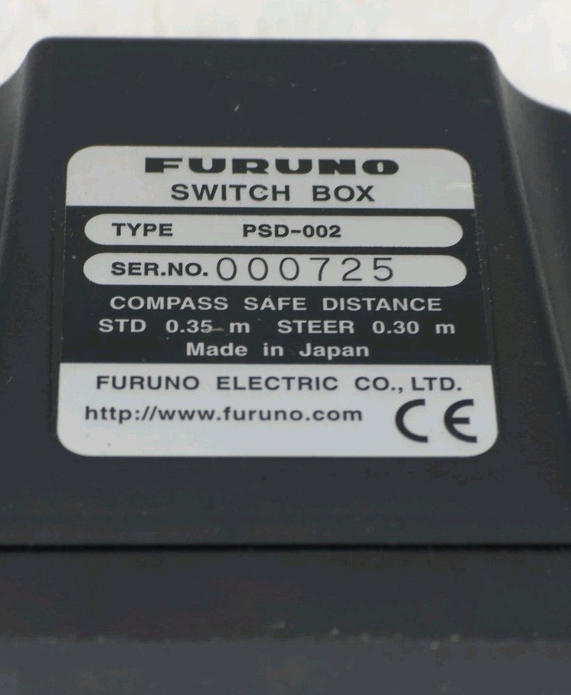 Furuno Switch Box PSD-002 For Navnet TzTouch Black Box Processor (No Cables)
