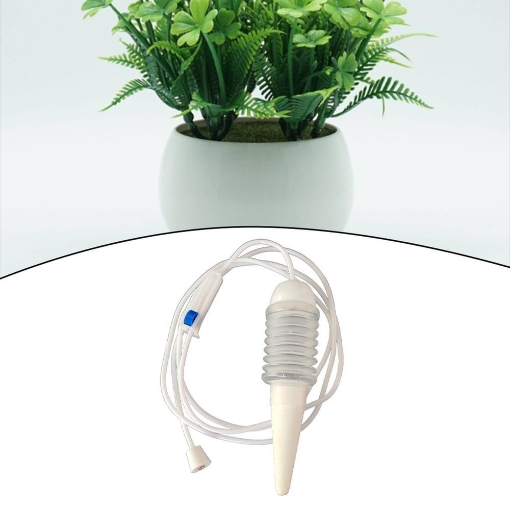 4pcs 10pcs Automatic Watering Tool for Potted Plants White with Adjustable Flow