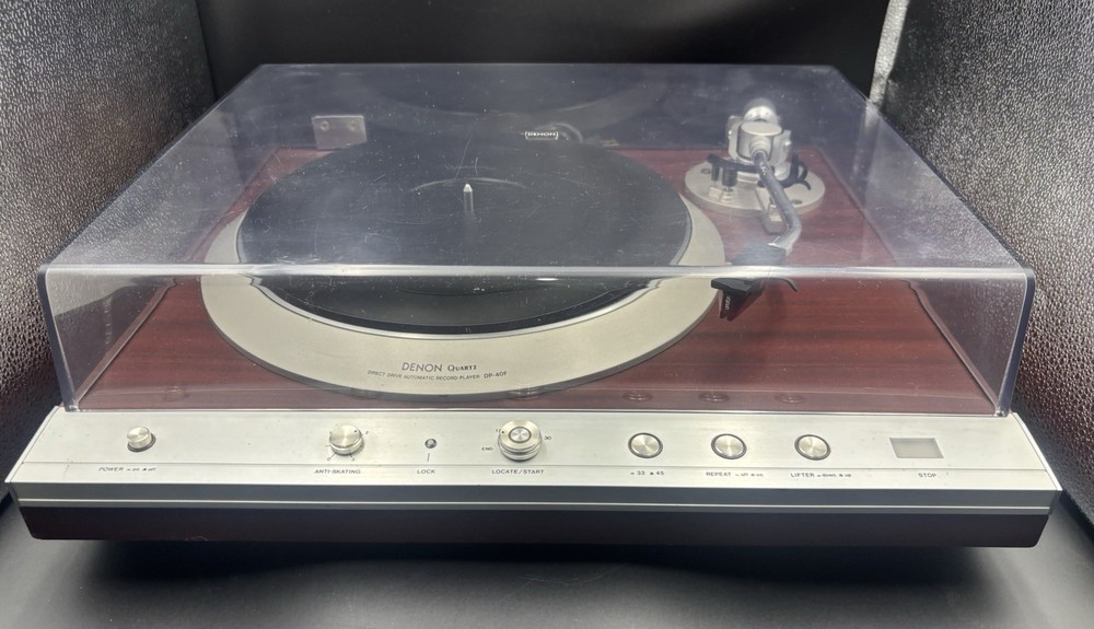 DP-40F Direct Drive Turntable-Exceptional Condition, Serviced,