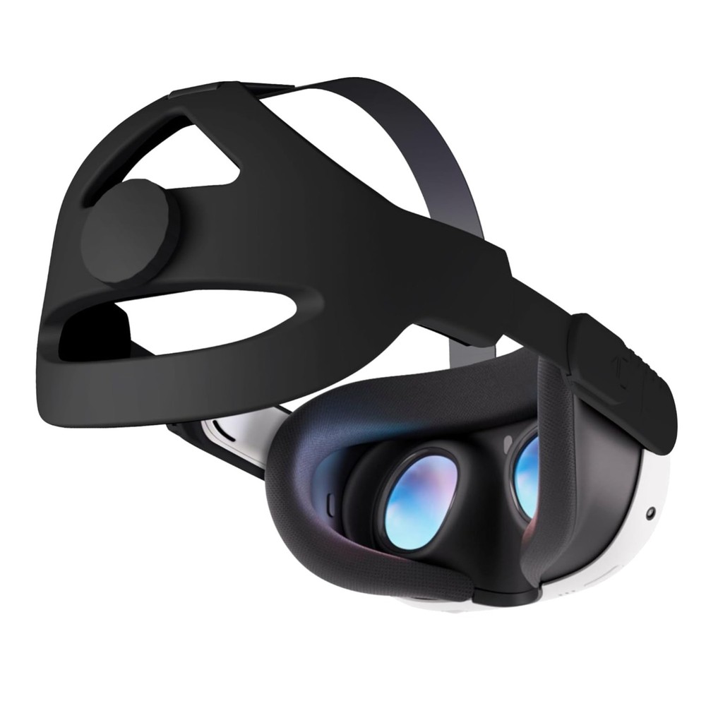 Comfortable Head Strap for Quest 3S/Quest 2 - Black