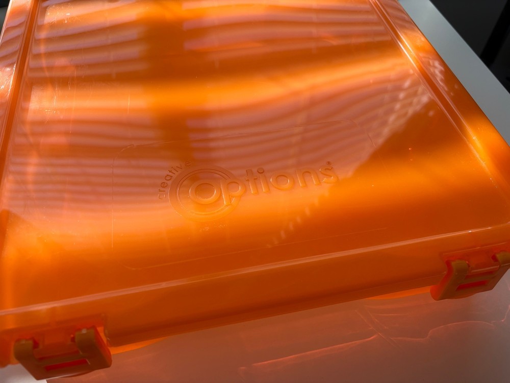 Creative Options Stackable Craft Storage Containers Set