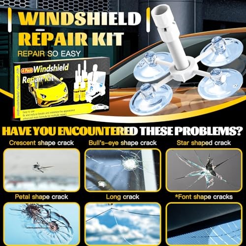 Yellow Crack Repair Kit for Chips & Chips