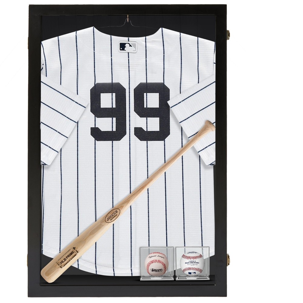 Sports Jersey Display Case - Large Display - Baseball Display - Bat Display