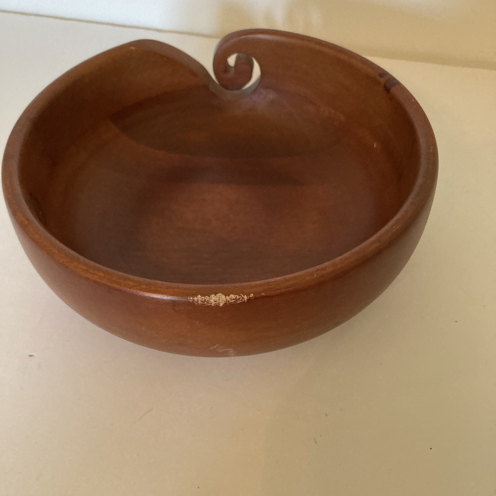 Loops & Threads Dark Mango Wood Bowl - Large