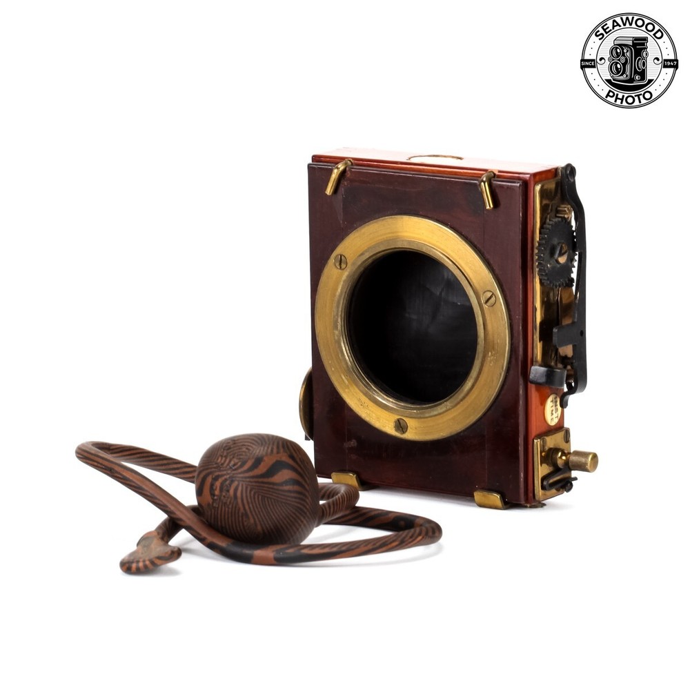 Antique Roller Blind Shutter with Bulb Release AS-IS