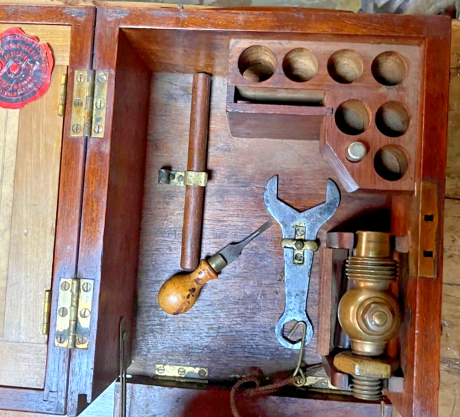 McInnes-Dobbie PATENT Steam Engine Indicator, Pattern A, Glasgow 1900’s.