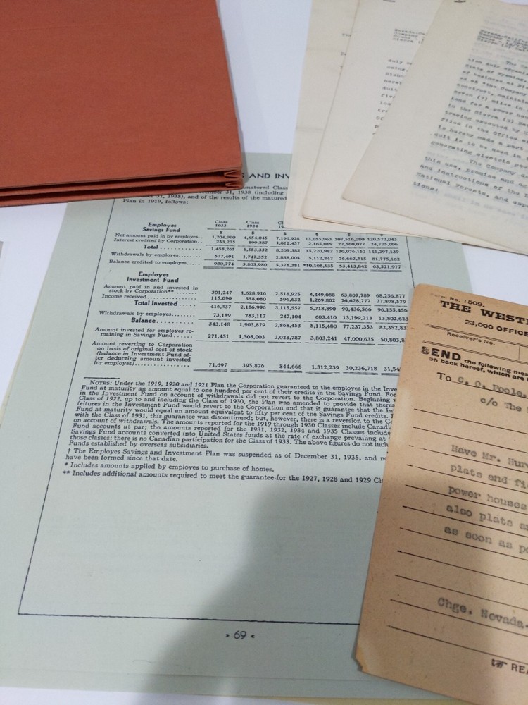 “Amsterdam” Authentic Movie Prop- Gala Surveillance scene paperwork