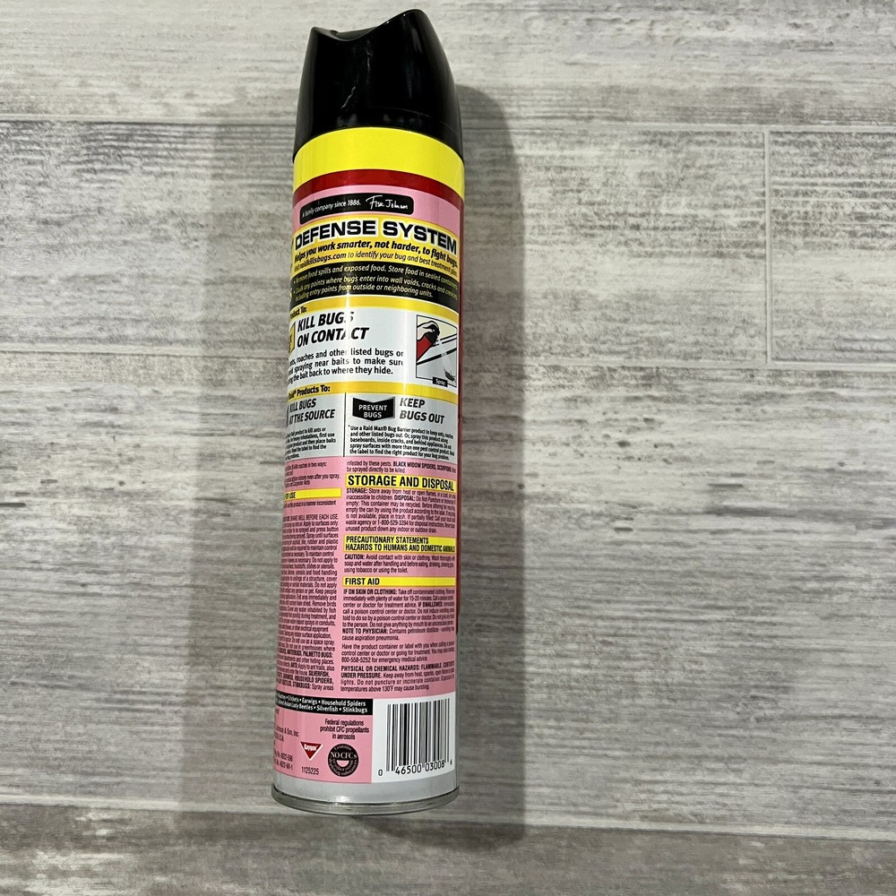 Raid Defend Outdoor Ant and Roach Insecticide Value Size, Fresh, 20 oz