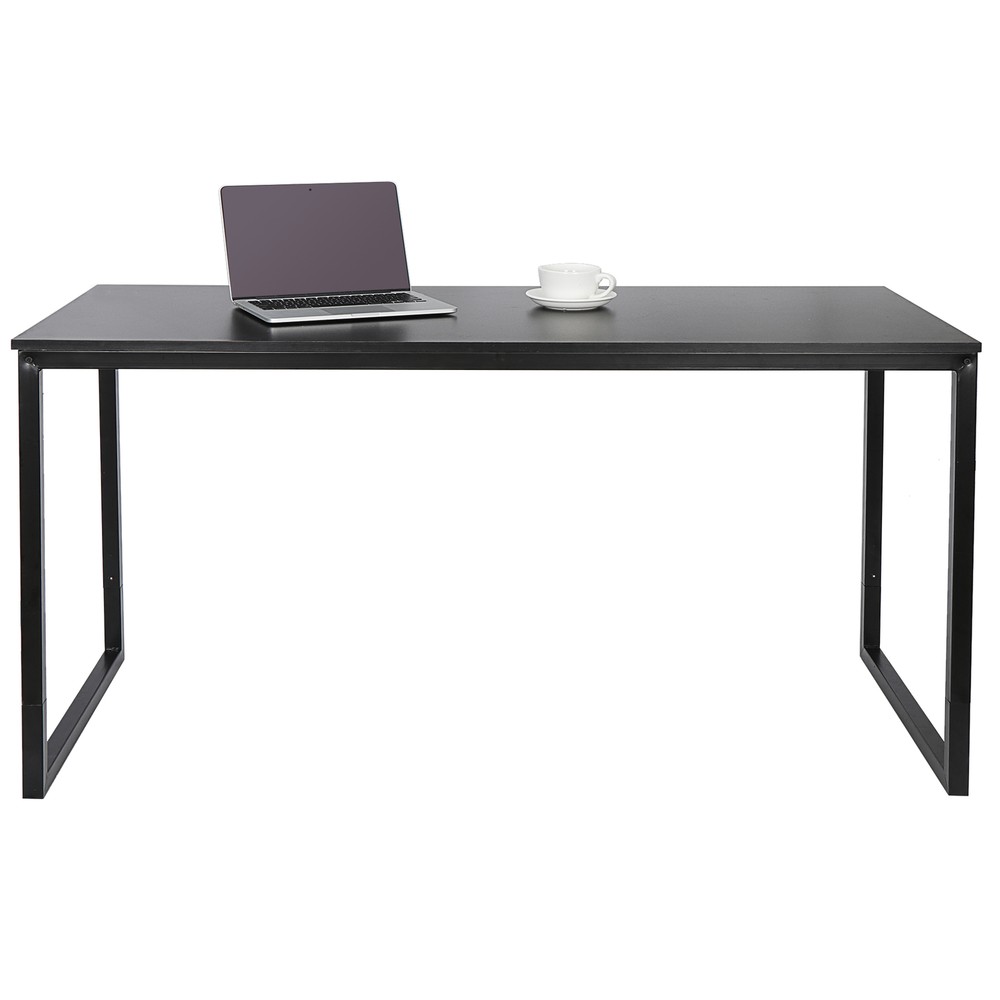 47" 55" L Computer Espresso Style Writing Desk Study Office Desk Corner Table