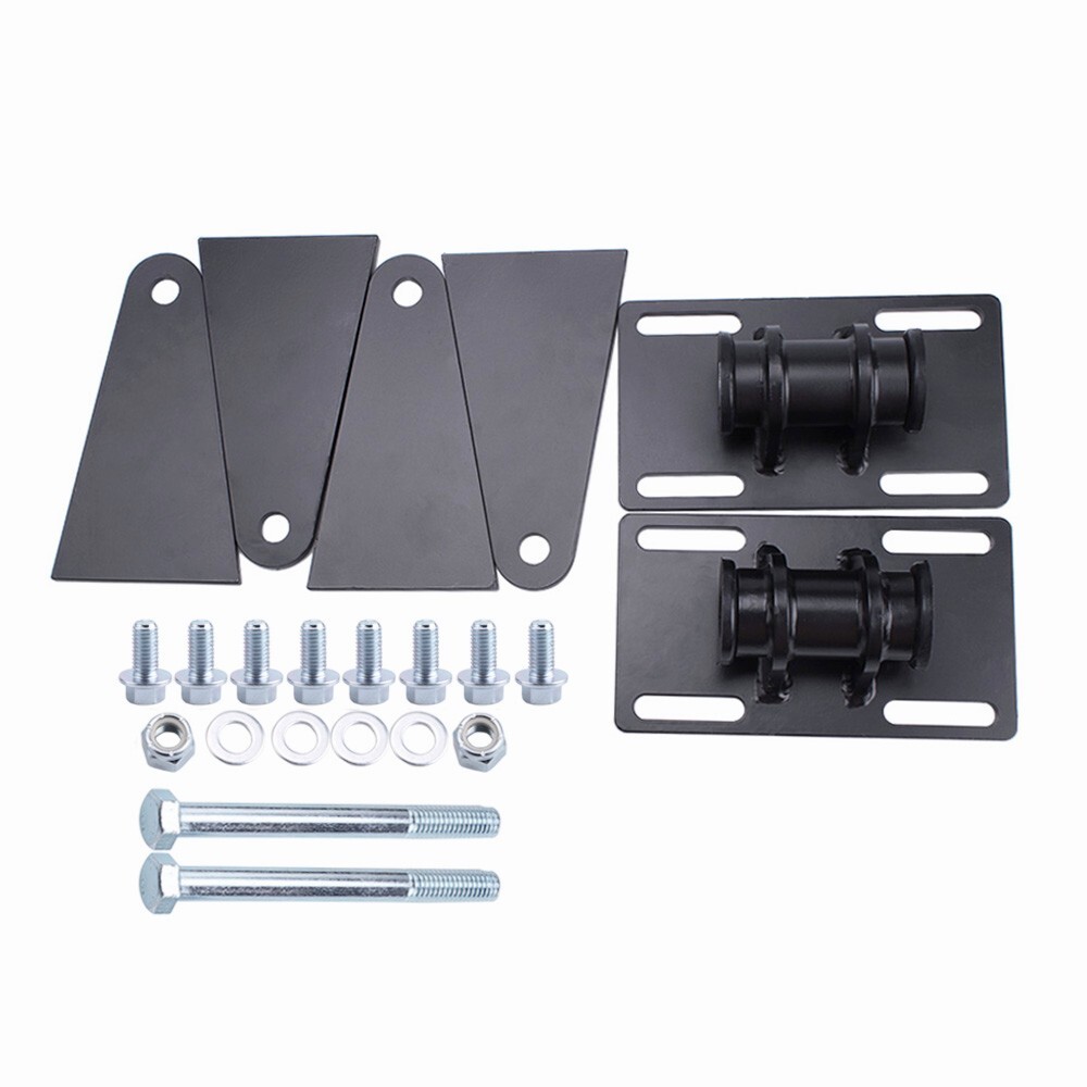 for LS Swap Conversion 5.3 Universal Adjustable Swap Mounts Weldable Cut