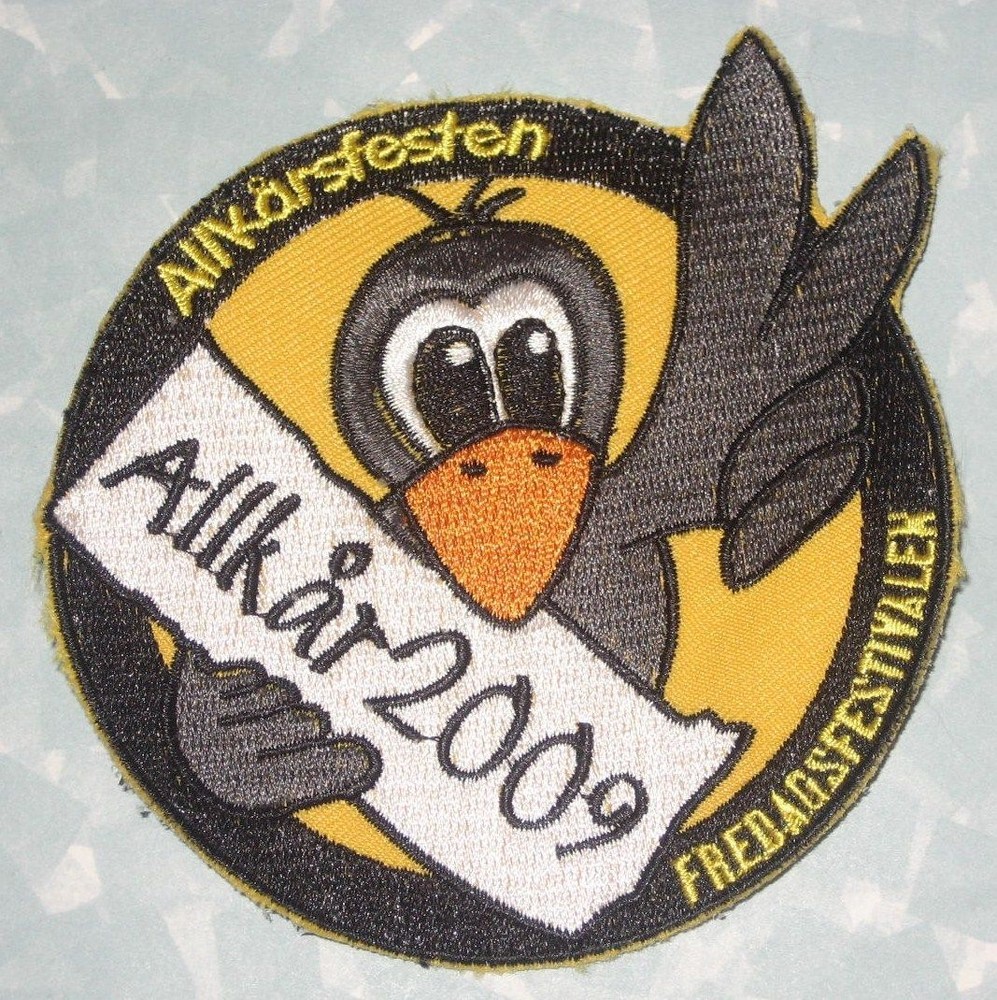Allkårsfesten Patch - Fredagsfestivalen - Sweden
