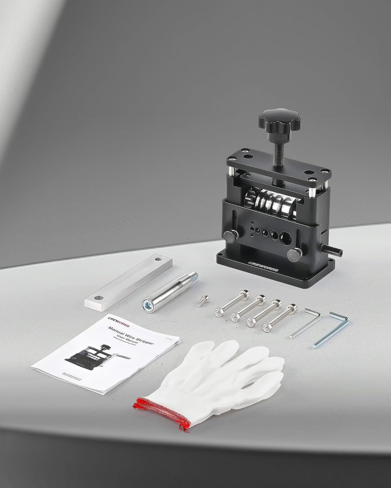 Manual Wire Stripping Machine, Drill Powered Wire Stripper Machine with 6 Channe