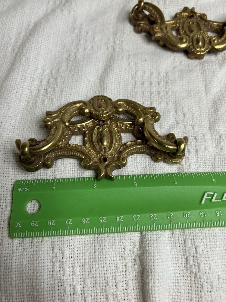 Victorian Brass Bail Pulls (pair)