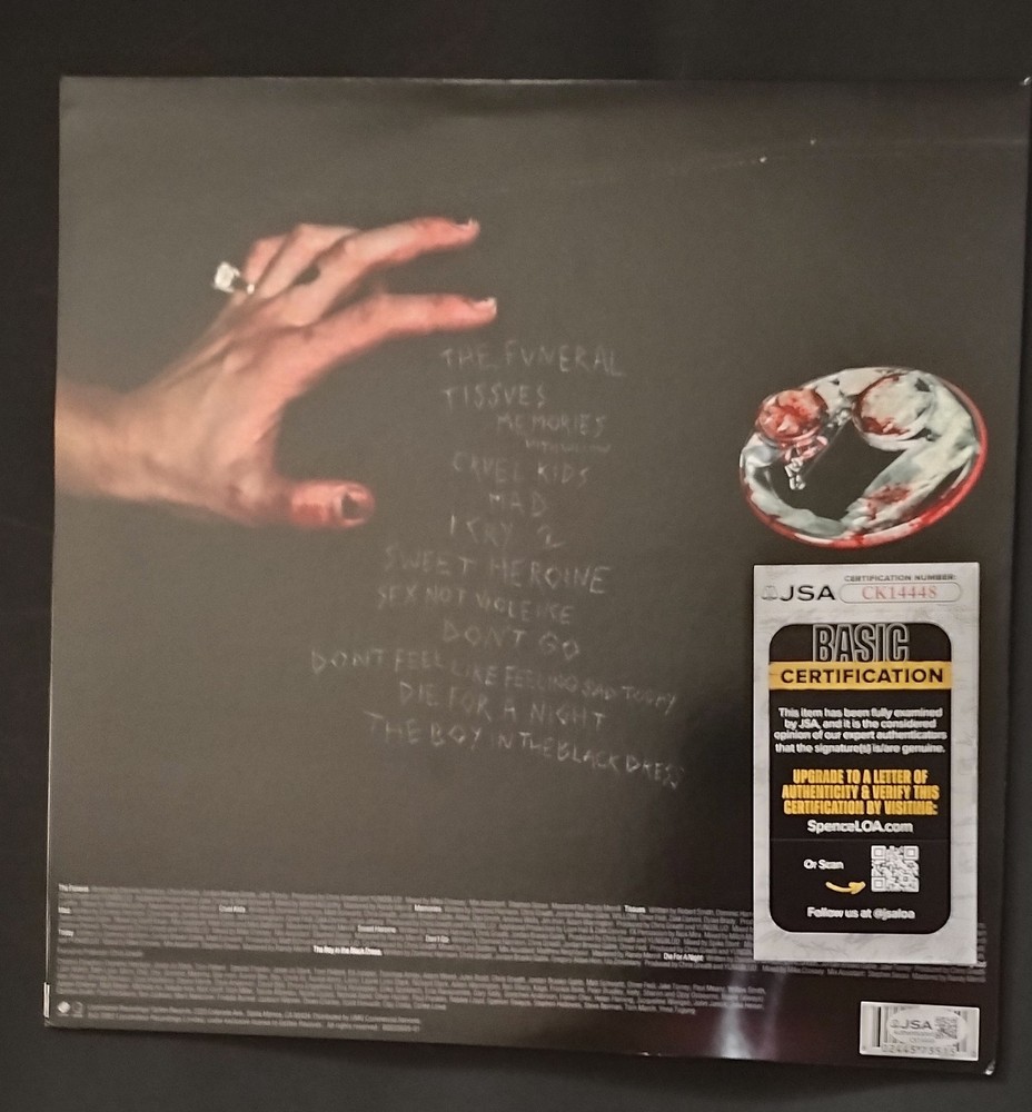 YUNGBLUD SIGNED VINYL LP JSA AUTHENTICATED IDOLS WEIRD! ONE MORE TIME