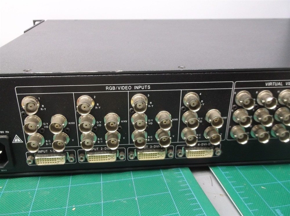 Extron MGP-462xi Multi-Graphic Processor loud fan bent connector missing button