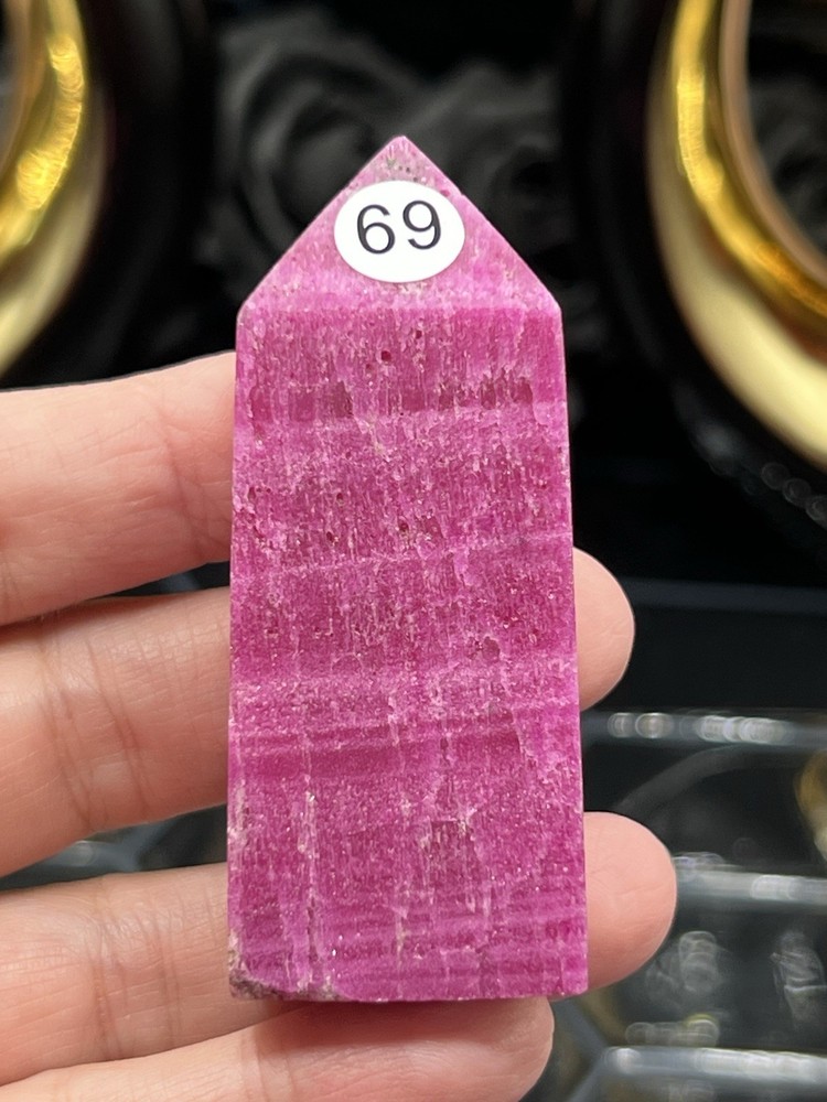 Honeycomb Ruby Uvreactive 4 sided Points Free shipping & Gift
