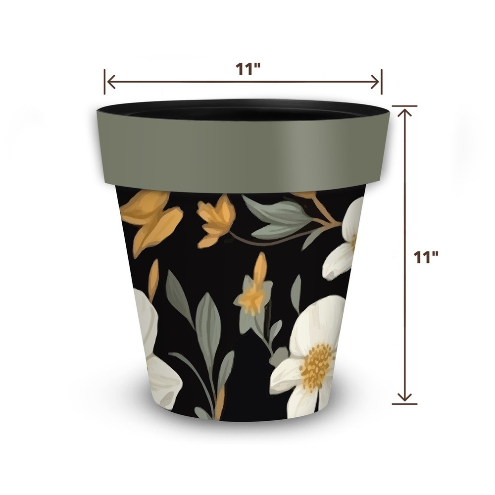Briarwood Lane Elegant Flowers Medium Planter