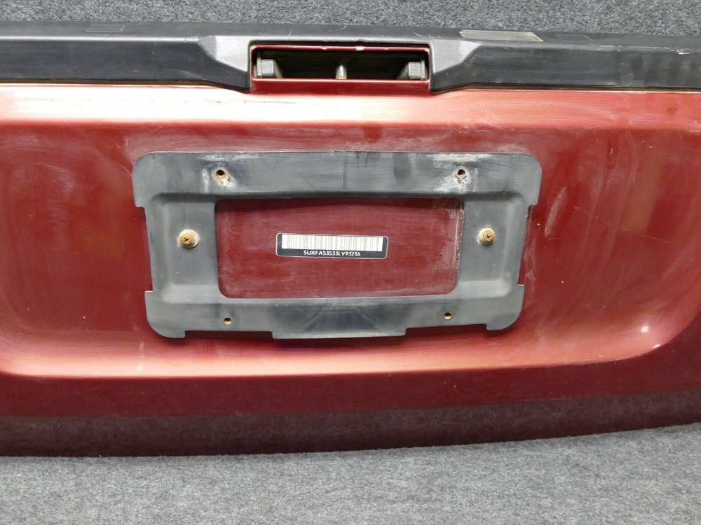 2000-2006 BMW X5 Lower Tailgate Section Fold Down 362 Siena Red Metallic 72777